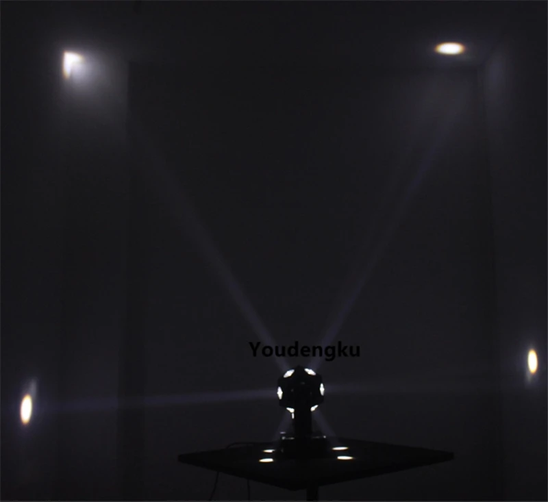 4 шт. Новое поступление неограниченное вращение 12x10 Вт мини LED RGBW в 1 форма