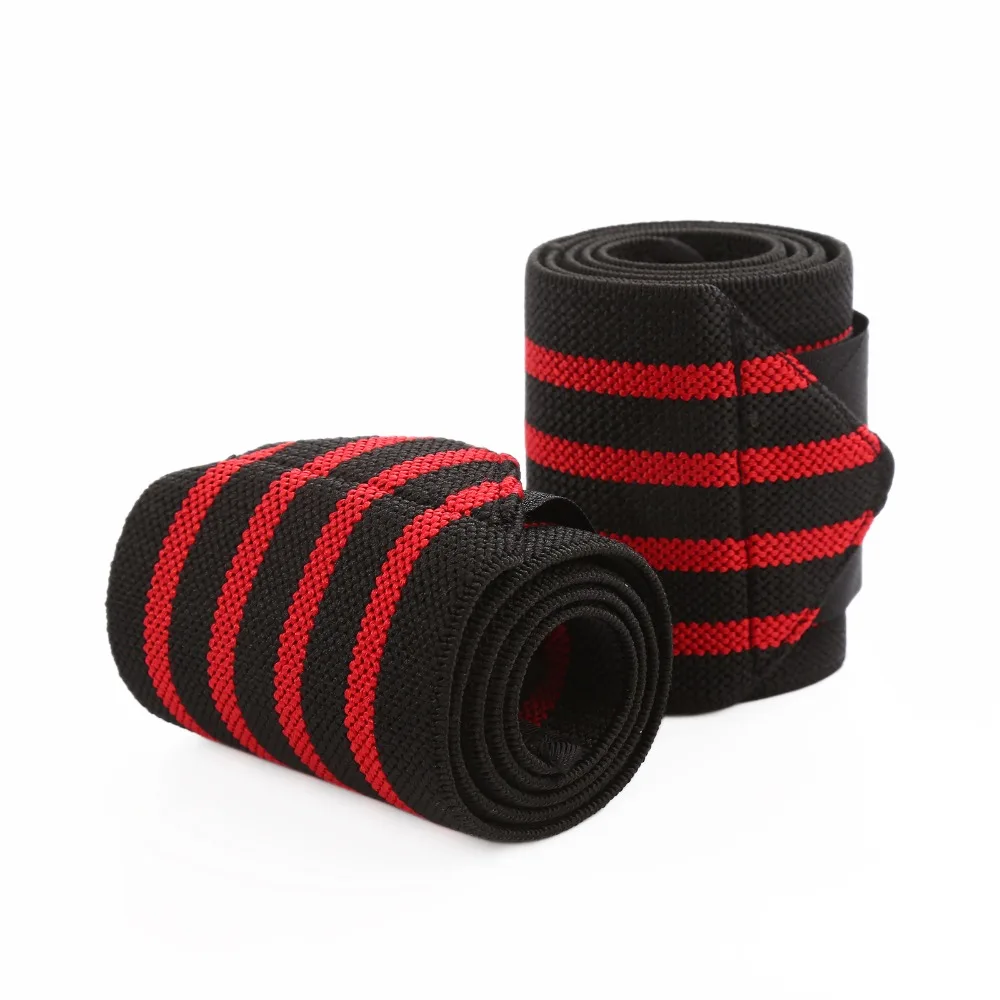 1 Pair Weightlifting Wrist Wraps for Men Women Lifting Straps w/ Thumb Loops Crossfit Strength Training Support Braces |