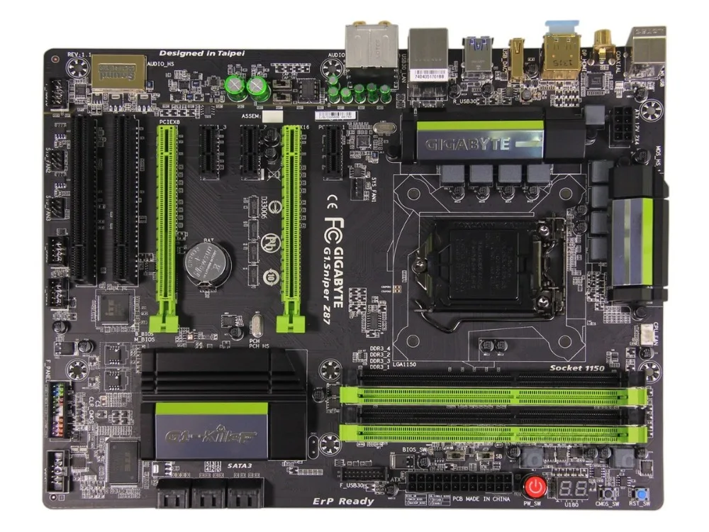 Gigabyte GA-G1.Sniper Z87 рабочего Материнская плата G1.Sniper LGA 1150 Core i7 i5 i3 DDR3 32G SATA3 USB3.0 HDMI DP блок