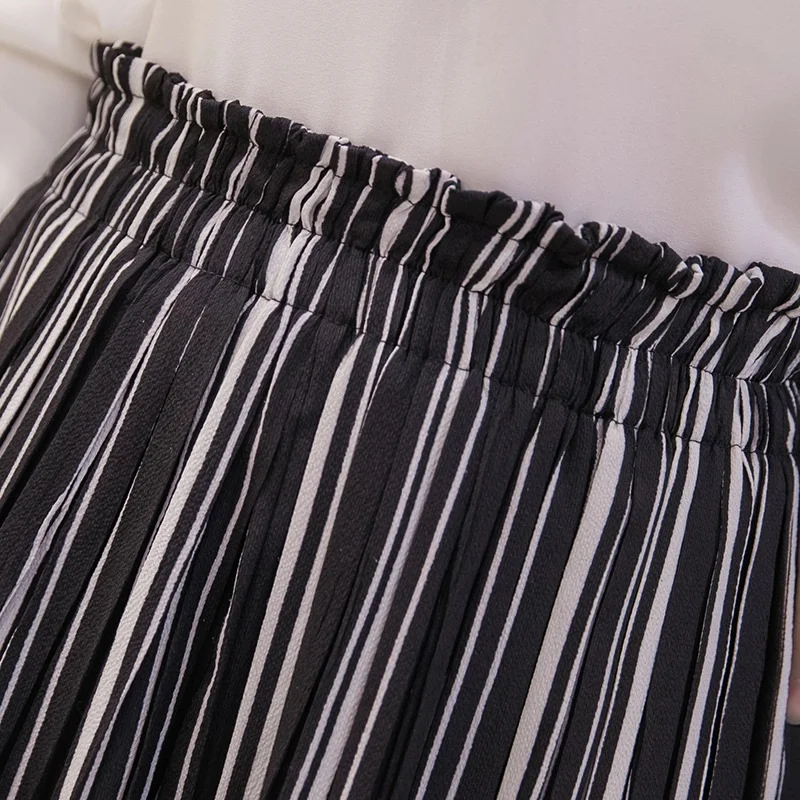 Брюки женские шифоновые с широкими штанинами модные брендовые Свободные