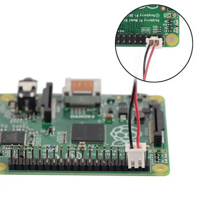Чехол для Raspberry pi 2/3 model B с бесплатным вентилятором. Стильный чехол поддержкой