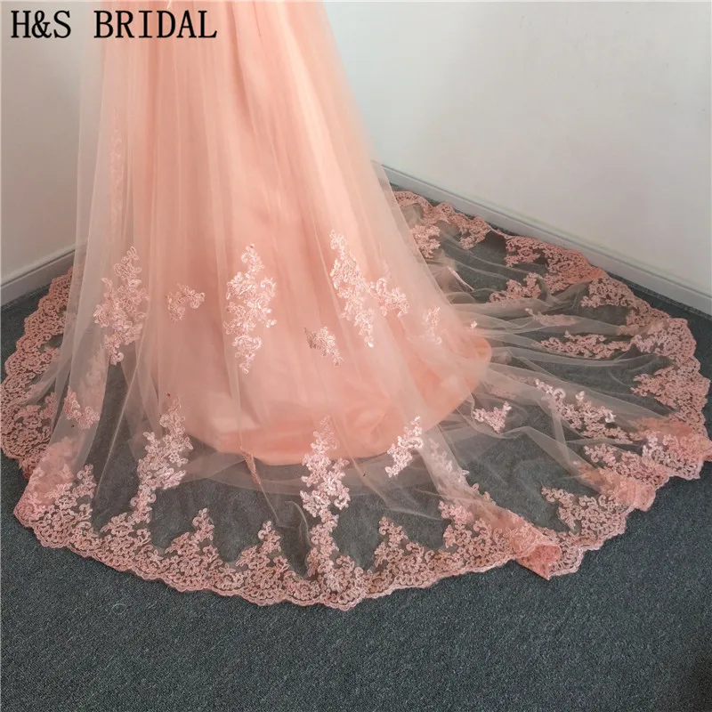Gorgeous Sleeveless robe de soiree Lace Prom Party Dress vestido festa 2020 Tulle Orange color long bridesmaid dress | Свадьбы и