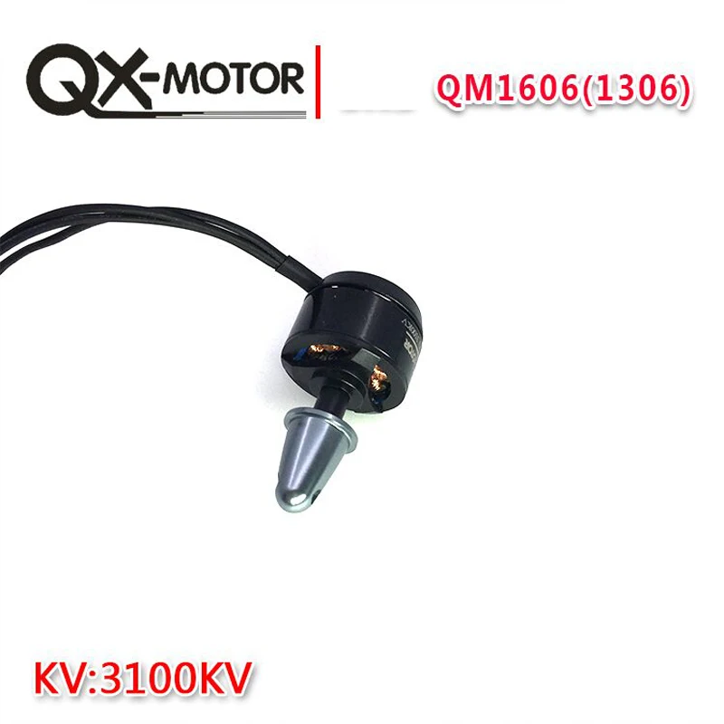 2 шт. QX-Motor QM1606 (1306) 3100KV бесщеточный двигатель CW/CCW 2-4s для Diatone 150 180 210 мультикоптера |