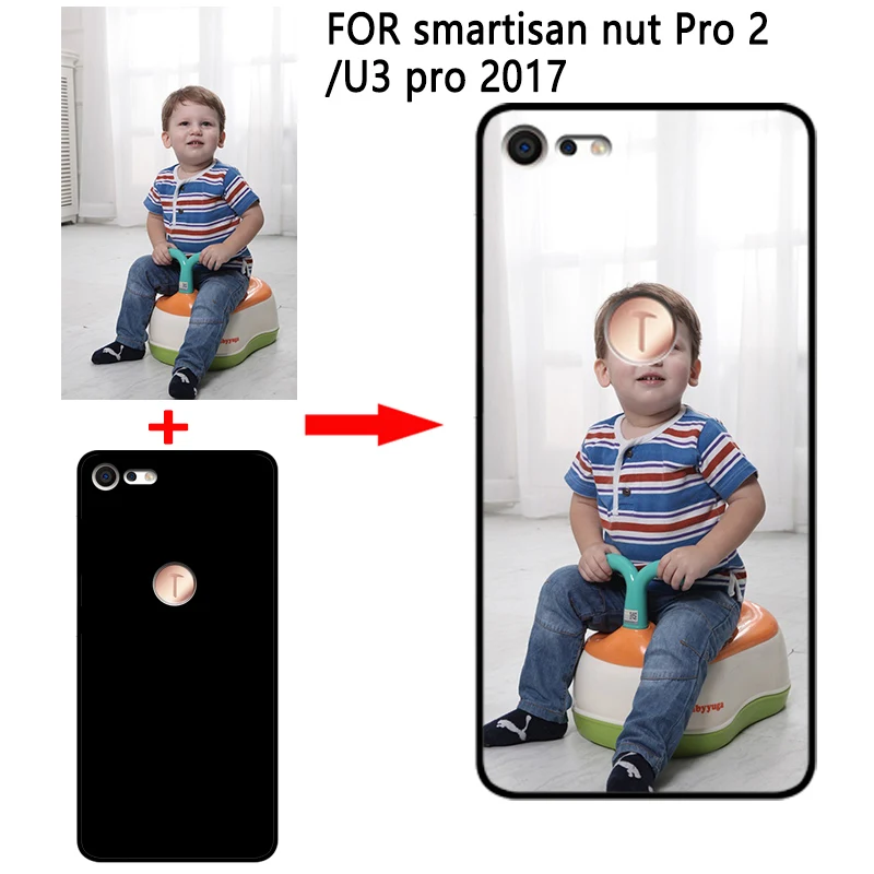 Персонализированный Чехол mosirui для smartisan nut Pro 2/U3 pro 2017 HD с УФ-принтом мягкий