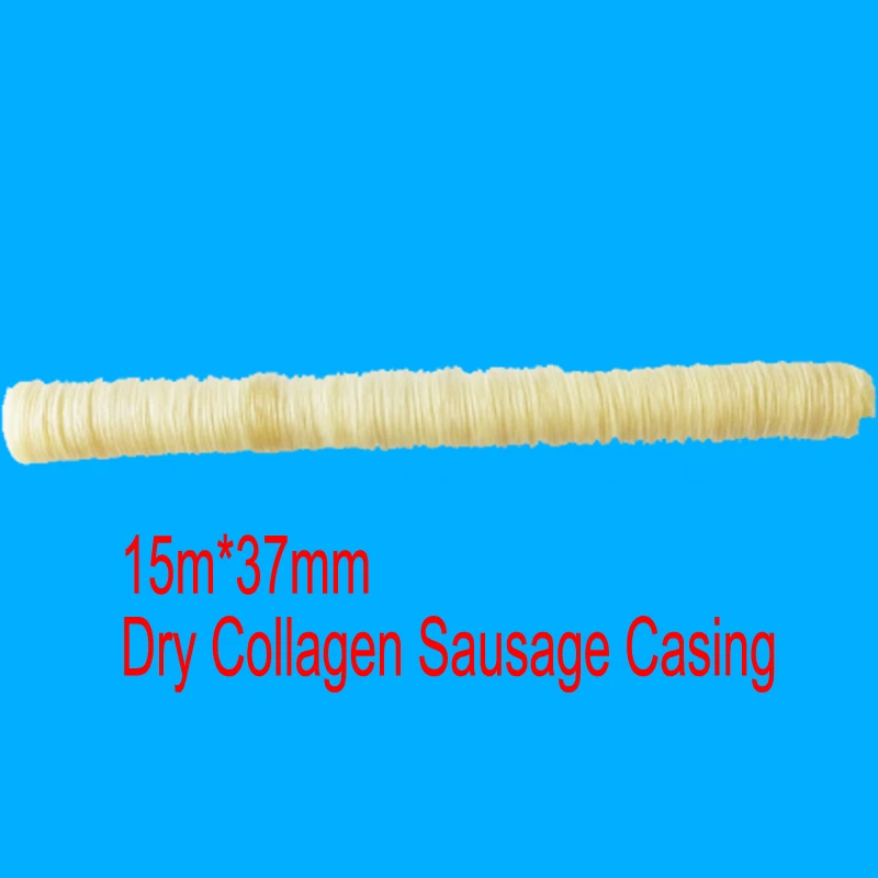 Упаковочные инструменты для колбасы 15 м * 37 мм трубка приготовления корпус машина