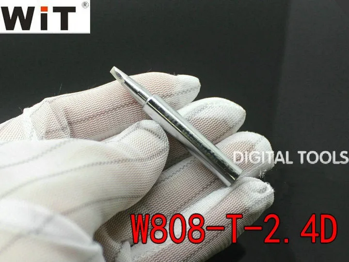 Японский Вит W808 сменный наконечник паяльника ультра-прочный неэтилированный только для W-808 внутренний тип тепла