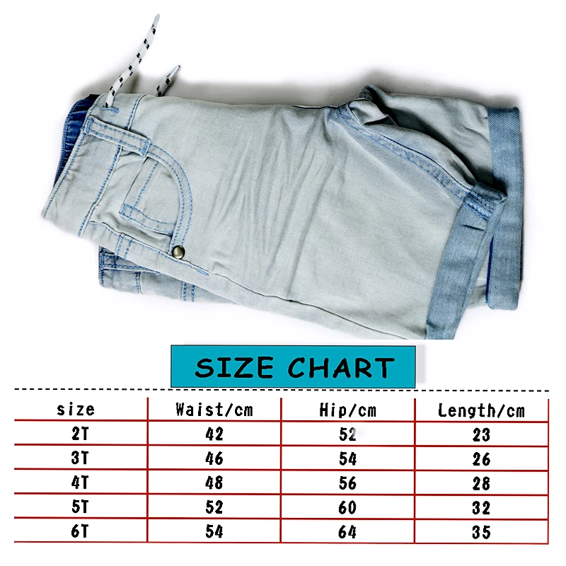 Летние джинсовые шорты для маленьких мальчиков детская лампа Цветные Короткие