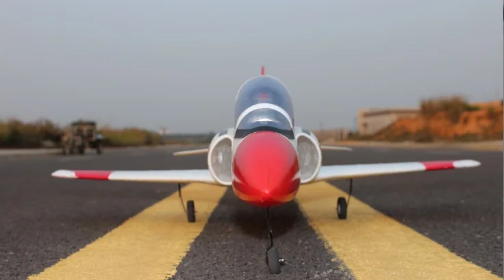 RC реактивный самолет T45 T 45 64 мм красная стрелка комплект без