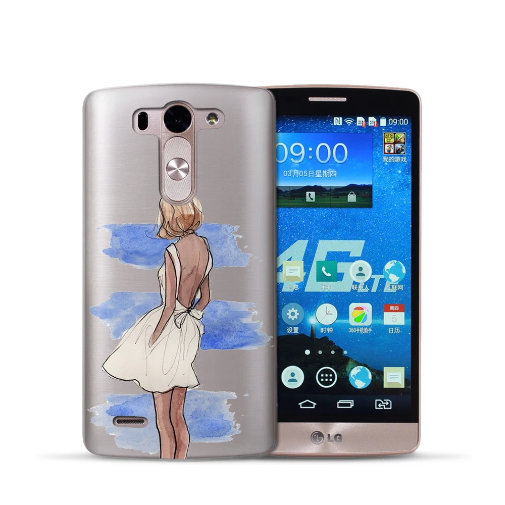 Милый Модный чехол для девочек LG Q6 G6 X Power 2 K8 K10 2017 XScreen G4 G5 Q8 K7 телефона s Etui чехлы