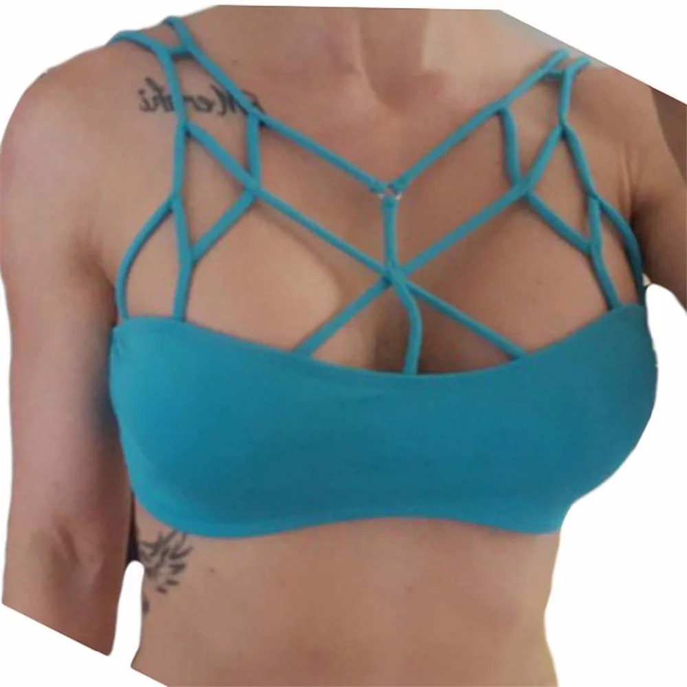 Сексуальный бюстгальтер укороченный топ 2018 Летний стиль модный на бретельках