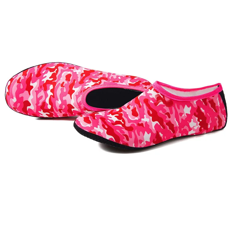 Camouflage Red Носки для плавания; обувь для подводного плавания; нескользящие Дышащие носки для подводного плавания; подходят для плавания; для женщин и мужчин; для серфинга - Цвет: Camouflage Red