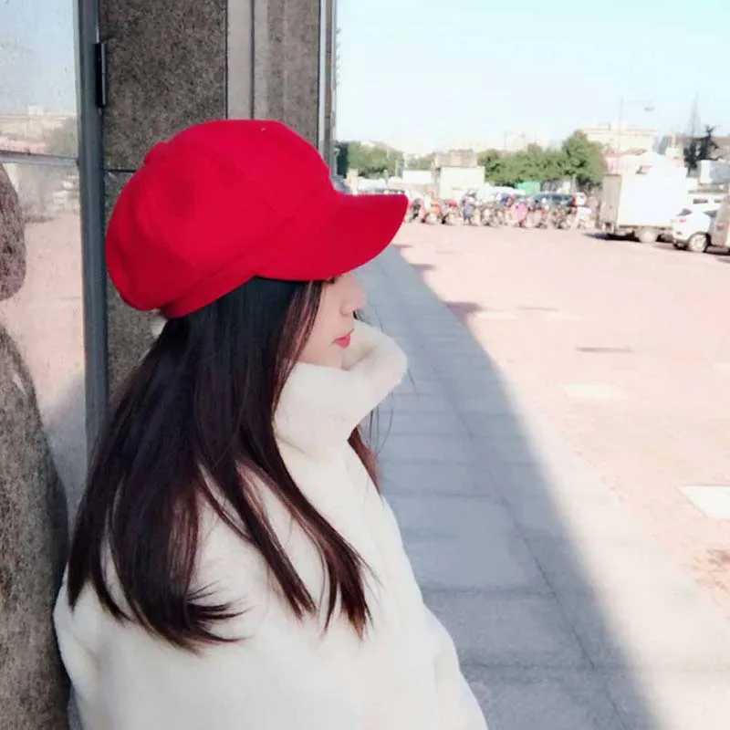 Leisure Wild Literature Newsboy Caps Cute Lady Hats Autumn Fashion Berets cap Lightweight Octagon Hat free shipping sale |