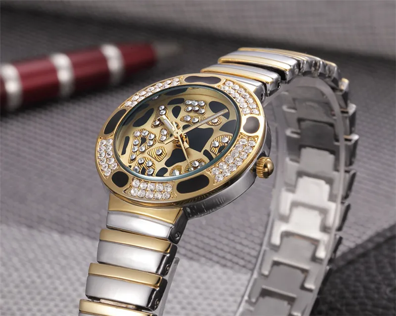 BELBI Beauty Female Diamond Three Pin Watches Top Luxury Alloy Watch Band Special Dial Design Brand Hodinky Women | Наручные часы
