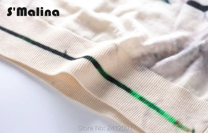 Бесплатная доставка 2016 Осень/Зима Человек Шерстяной Свитер с Граффити Печати