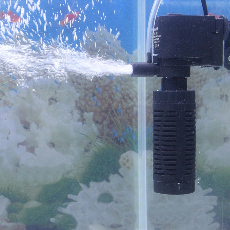 

Small Aquarium Water Pump for small aquarium turtle fish tank, aquarium pump to Flow Water Filtering, Water Circulating add air