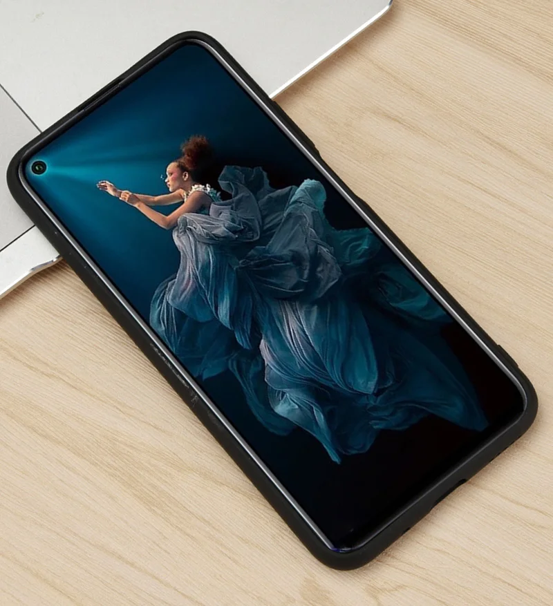Чехол из натуральной кожи для huawei Honor 20 Pro Личи бизнес задняя защитная оболочка