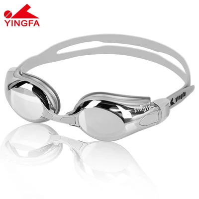 Y2800AF(M)-02 Yingfa, мужские и женские очки для плавания, анти-туман, УФ-защита, очки для плавания, профессиональные, высокое разрешение, водонепроницаемые, очки для плавания ming - Цвет: Y2800AF(M)-02