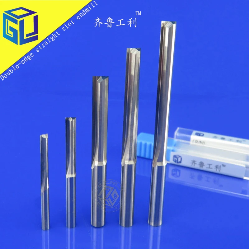 Используется для резки двойной край прямой паз endmill плотности доска многослойная