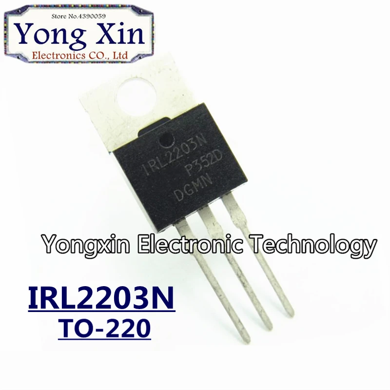 10 шт. IRL2203N TO220 IRL2203 n канальный FET TO 220|Регуляторы напряж./стабилизаторы| |