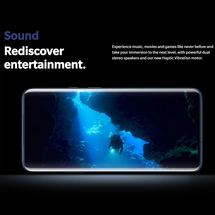 Мобильный телефон OnePlus 7 Pro, 6 ГБ, 128 ГБ, Восьмиядерный процессор Snapdragon855, 6,67 дюймов, 3120x1440 p, полноэкранный экран, 3 камеры, NFC, 19,5 мА/ч