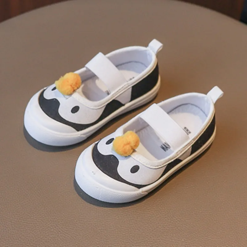 Детские кроссовки для девочек парусиновая обувь сезон весна-осень детская