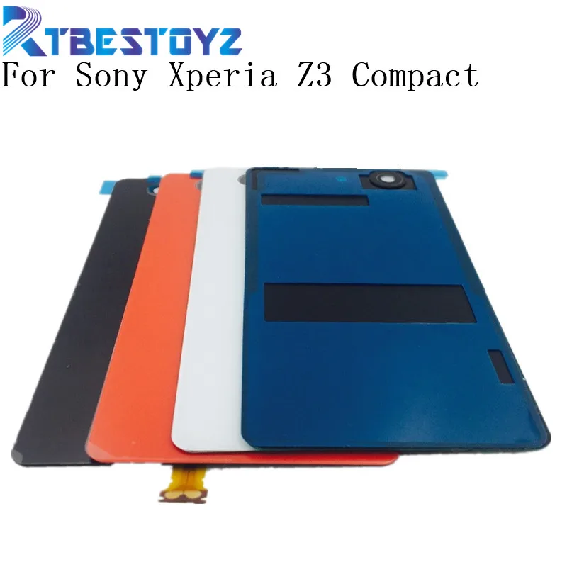 RTBESTOYZ стеклянная крышка корпуса аккумулятора для Z3Mini сменная задняя Sony Xperia Z3 Compact