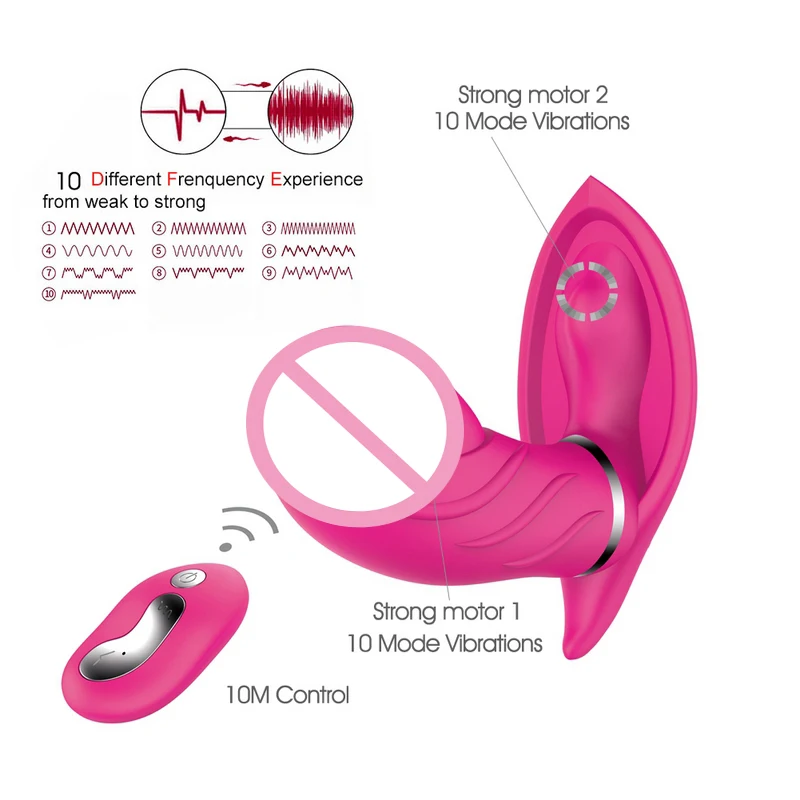 Вибраторы бабочки для женщин с дистанционным управлением G spot Массажер