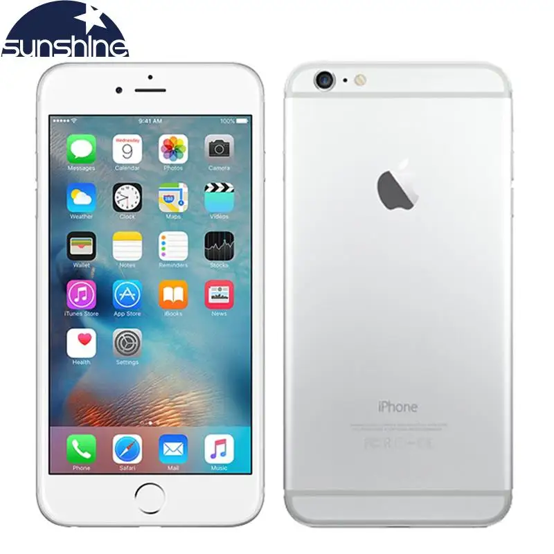 Разблокированный Apple iPhone 6 и iPhone 6 плюс мобильный телефон 4 аппарат не привязан к оператору сотовой связи 4,7/5,5 ips 1 ГБ Оперативная память 16 Гб/64/128 ГБ iOS fingerorint смартфон