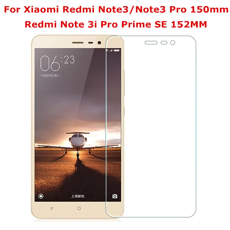 9H закаленное стекло для Xiaom Redmi NOTE 3 PRO SE протектор 152 мм Защитная пленка для экрана специальная версия международная версия