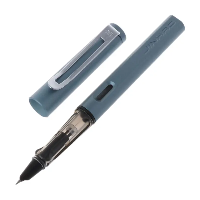 02 Jinhao 599-A роскошная мужская перьевая ручка для бизнес-студентов 0,38 мм очень тонкий перьевой наконечник для каллиграфии, школьные офисные принадлежности, инструмент для письма - Цвет: 02