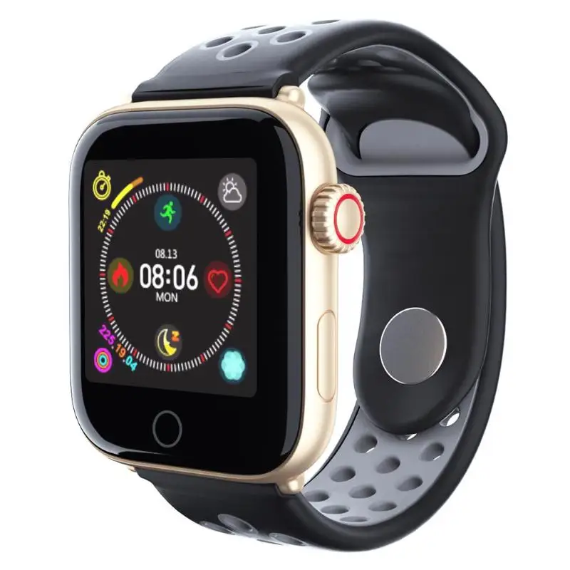 Black Gray Z7 Смарт часы Bluetooth браслет IP67 водонепроницаемый монитор сна - Цвет: Black Gray