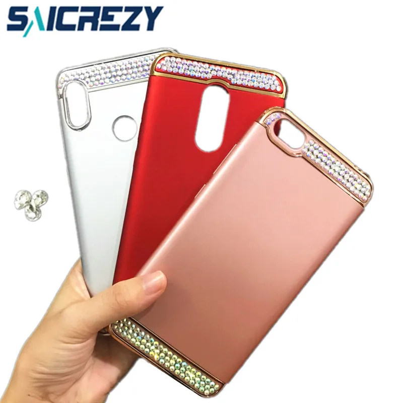 Чехол для телефона Redmi 5 plus 4a Note 4x4 3 с разноцветными кристаллами задняя крышка Xiaomi