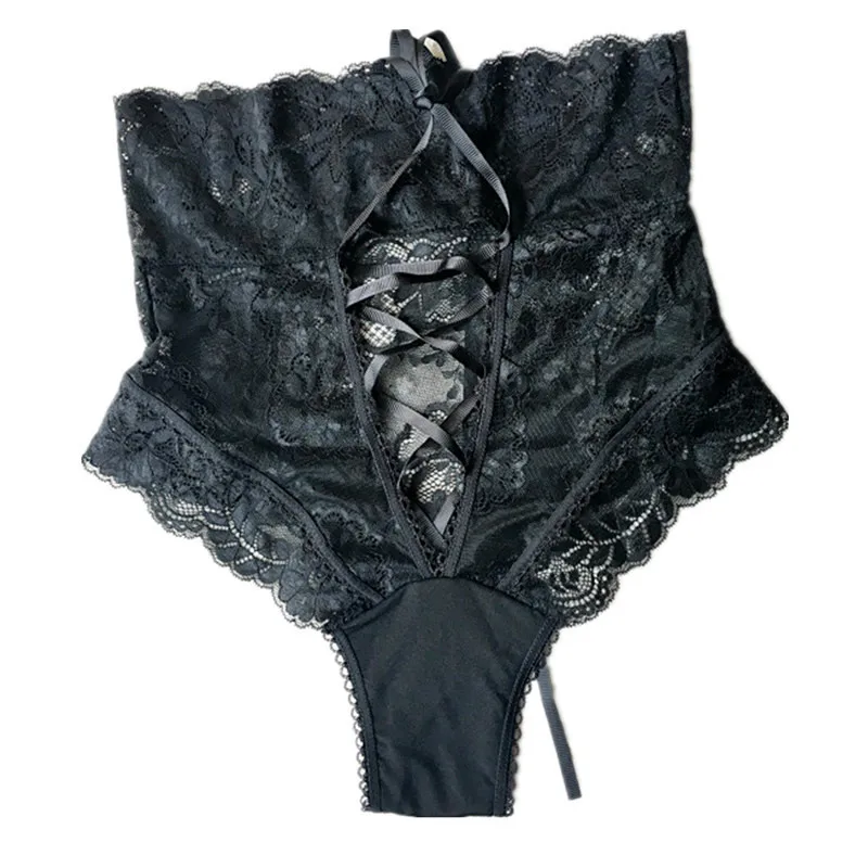 Сексуальное женское белье Для женщин стринги и G строки Высокая талия кружева