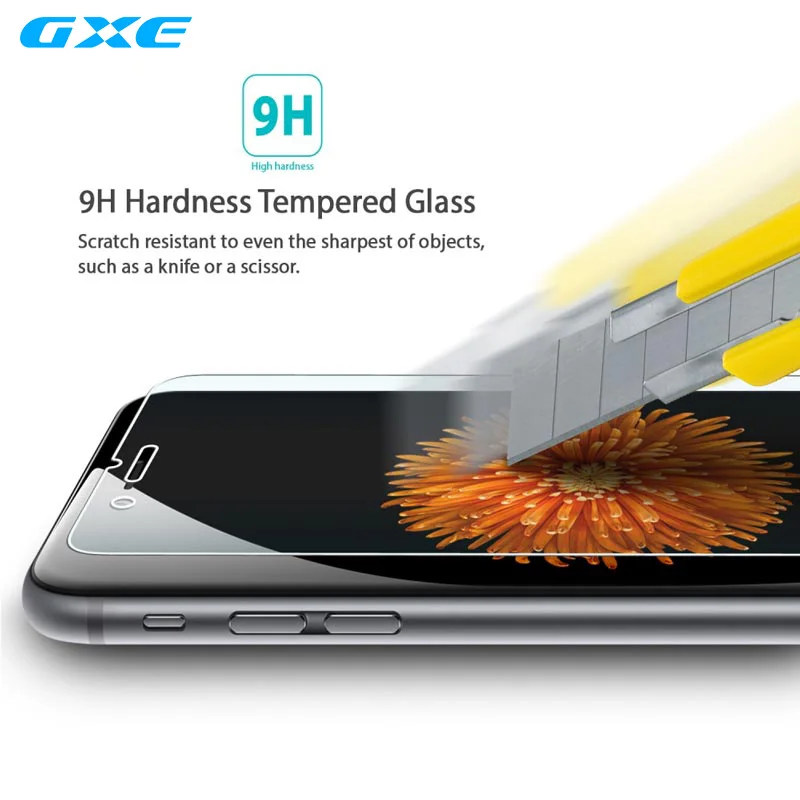 2 шт. Защитная пленка для экрана закаленное стекло iPhone 6 закаленная 4 4S 5 5S 6s 7 Plus Touch |