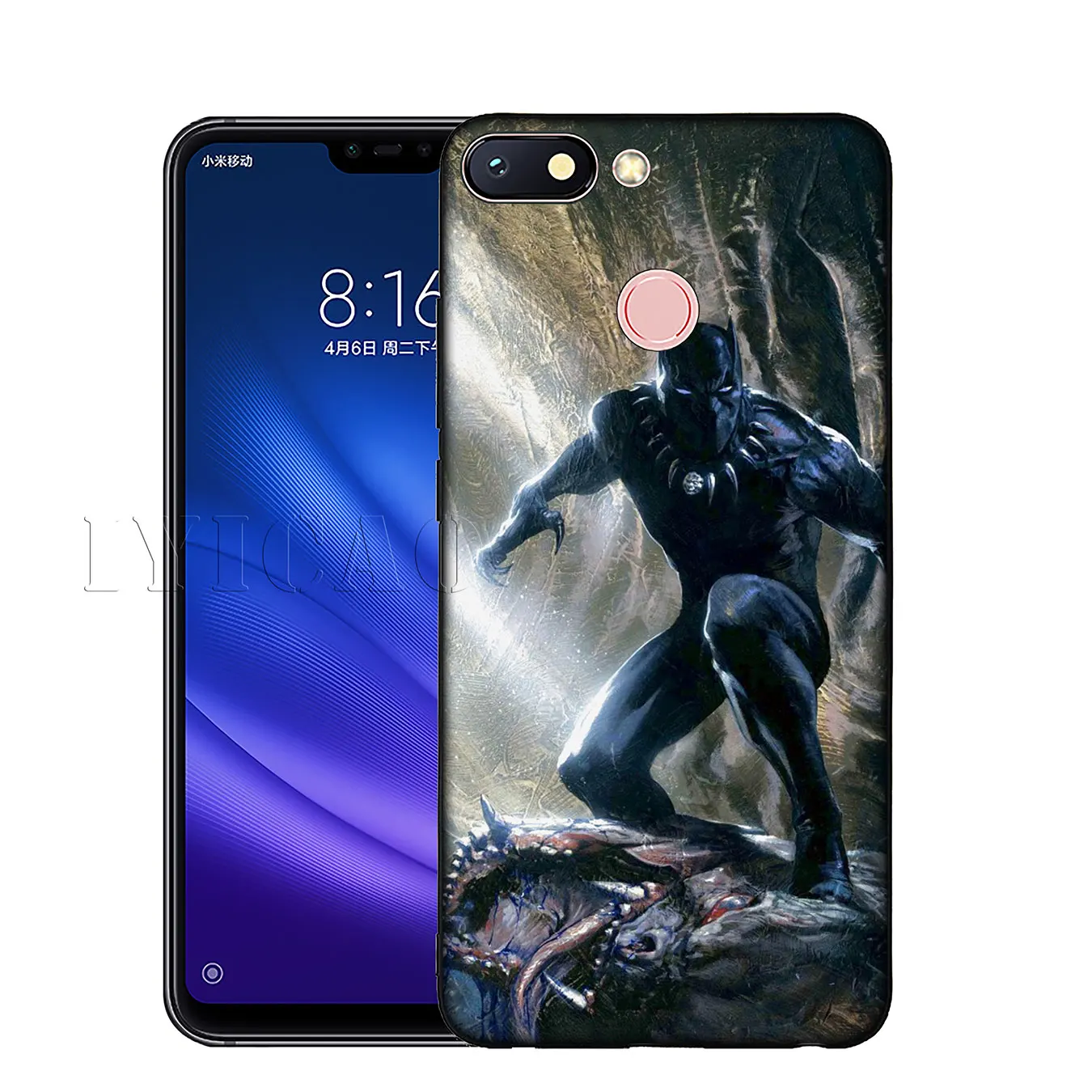 IYICAO Black Panther Marvel Soft Silicone Phone Case for Xiaomi Mi 10 9 9T CC9 CC9E 8 SE A3 Pro A1 A2 Lite 6 pocophone f1 |