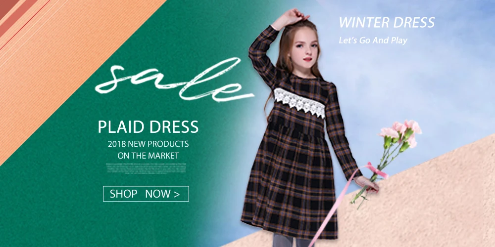 Kseniya kids/детские зимние платья для девочек; хлопковое кружевное платье в клетку с длинными рукавами в европейском и американском стиле; праздничное платье принцессы для девочек