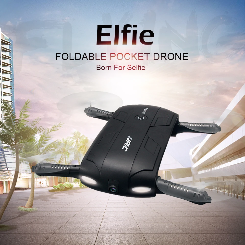 Jjrc H37 Радиоуправляемый Дрон Elfie карман гироскопа WI FI FPV системы Quadcopter селфи