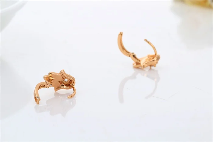 Серьги кольца с кристаллами желтого и золотого цвета|crystal gift items|giftgift purple |