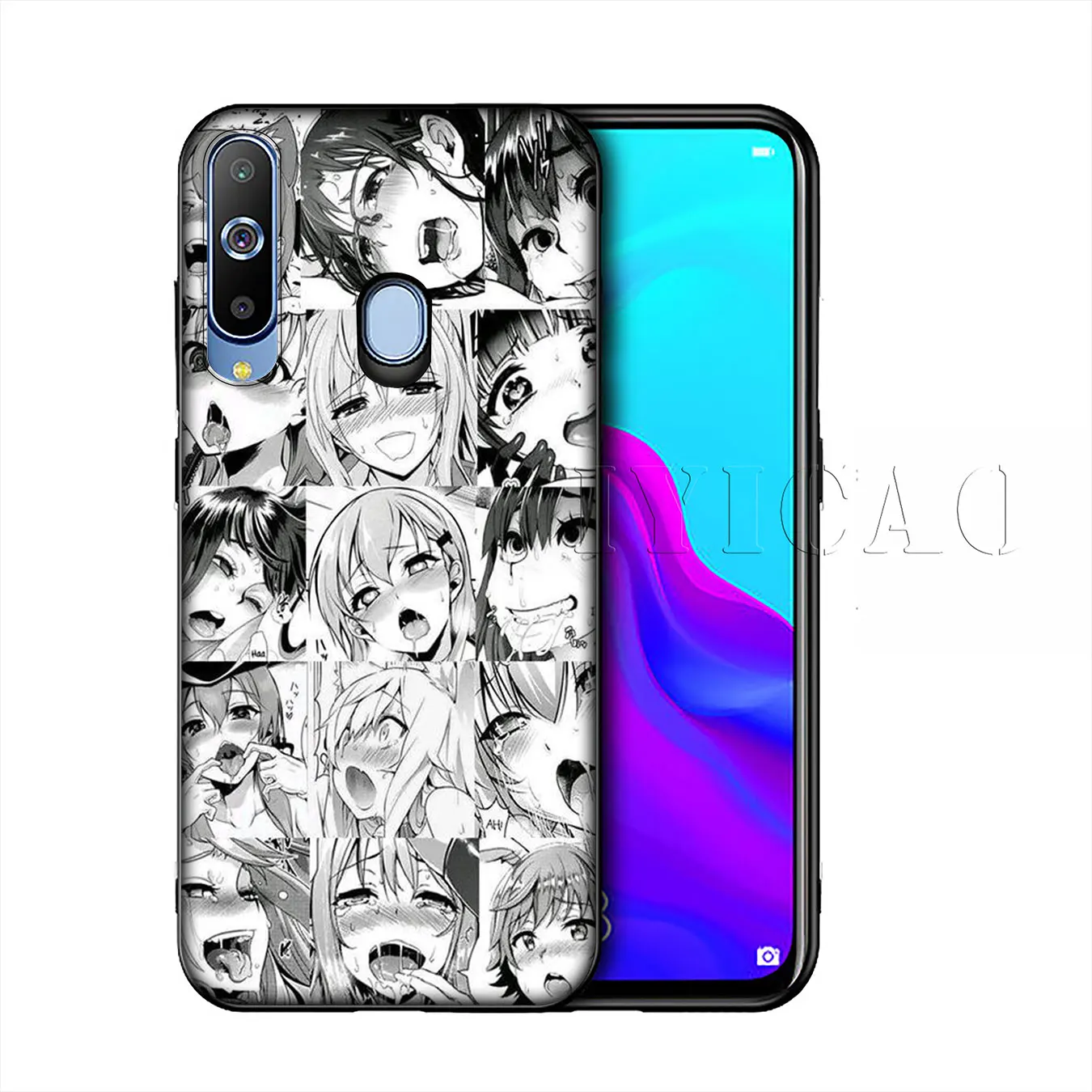 Iyicao аниме девочка мультфильм японский силикон мягкий чехол для samsung Galaxy A10 A30 A40 A50 A70 M10 M20 M30 крышка