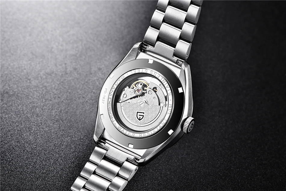 Mens Watches Top Brand Luxury PAGANI DESIGN New Mechanical Automatic Fashion Business Men Stainless Steel Watch Erkek kol saati