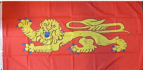 Флаг аквитании франция 5*3 фута французская область херальдический геральный