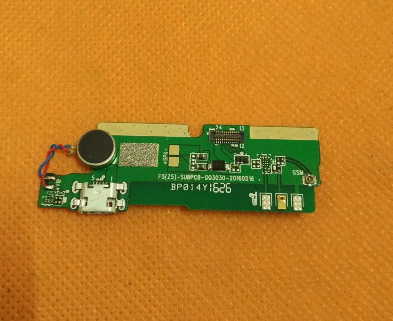 Б/у оригинальная USB зарядка плата для Ulefone Металл 5 дюймов HD MTK6753 Восьмиядерный