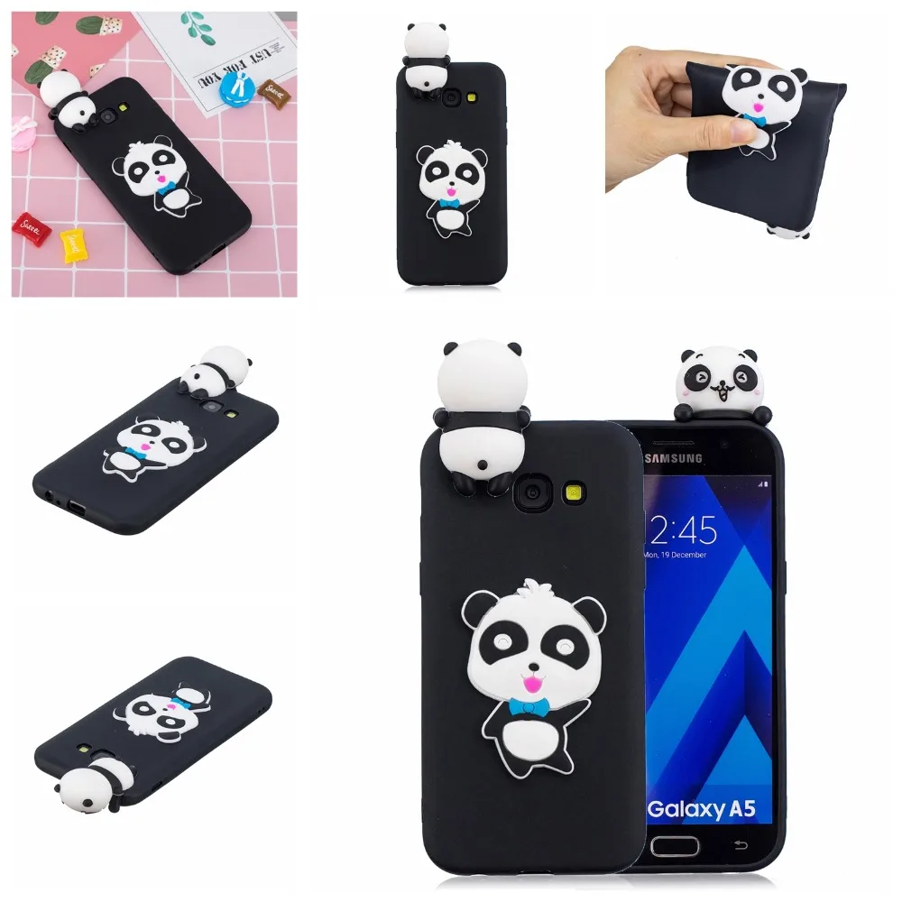 SjuzyyU FOR Coque Samsung Galaxy A3 2017 Case Cover Soft TPU cartoon Back Protective Funda |