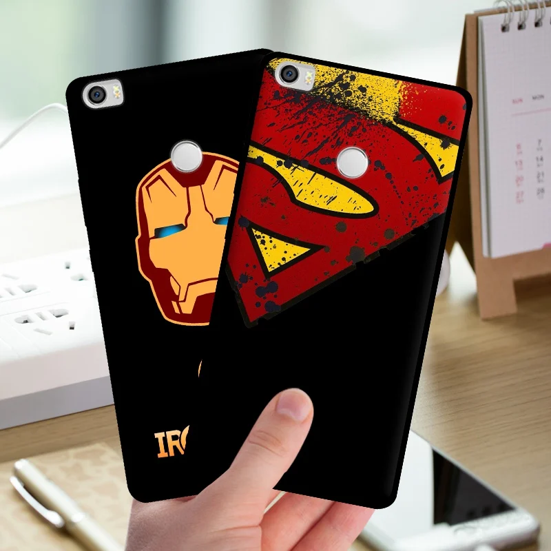 Чехол mosirui для Xiaomi Mi max силиконовый чехол мягкая оболочка телефона Marvel Comics паук