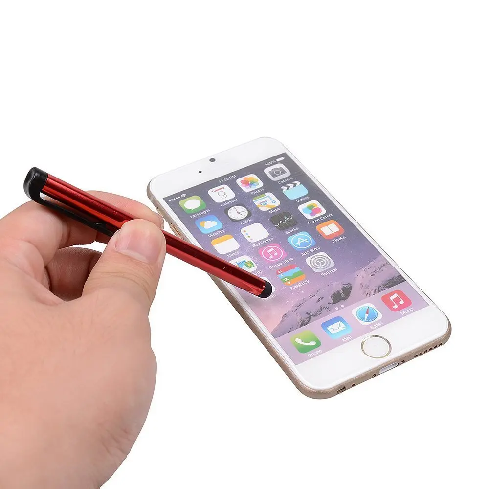 10 шт./лот стилус для сенсорного экрана IPhone IPad IPod Touch подходит других смартфонов