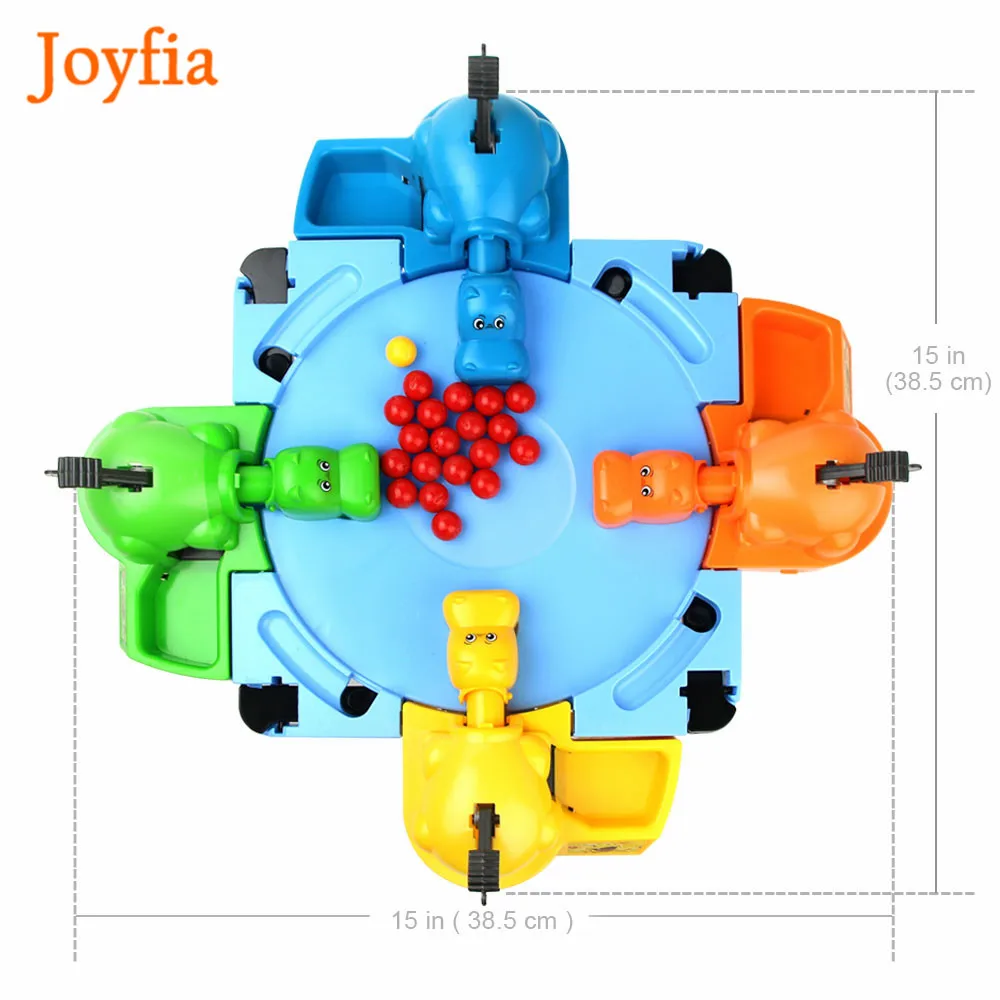 Joyfia детская еда голодный Бегемот мраморный шарик для проглатывания игра