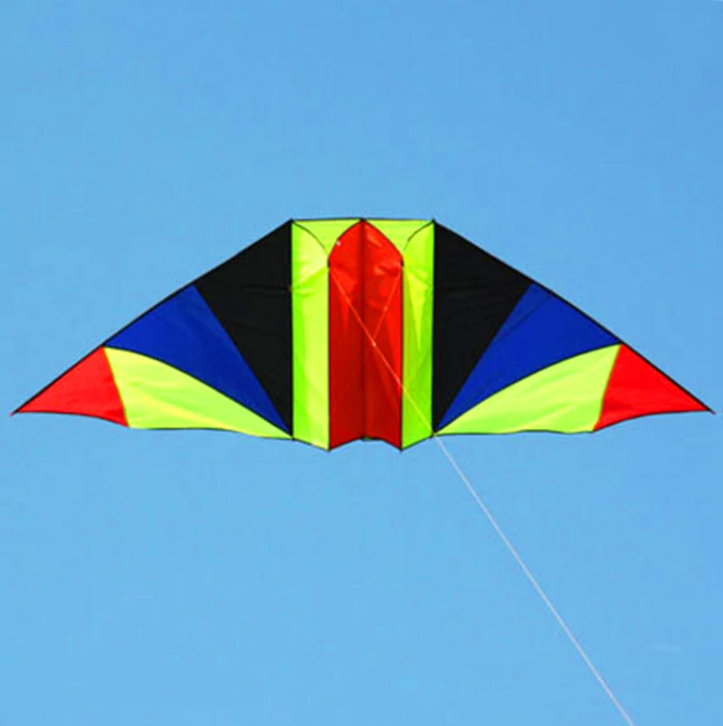 

free shipping high quality 3m rainbow glider kite with handle line kite games bird kite weifang kite flying dragon hcxkite