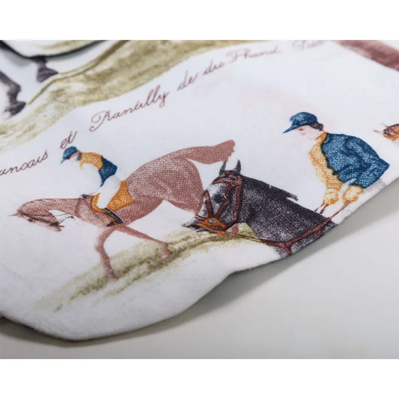 YUNCLOS брендовый новый мужской блейзер для верховой езды с 3D принтом приталенный