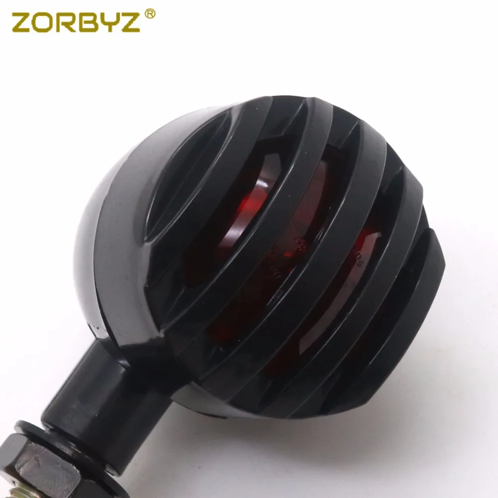 Черные мотоциклетные задние стоп-сигналы ZORBYZ для Harley Sportster 883 1200 XL Bobber Honda Yamaha |