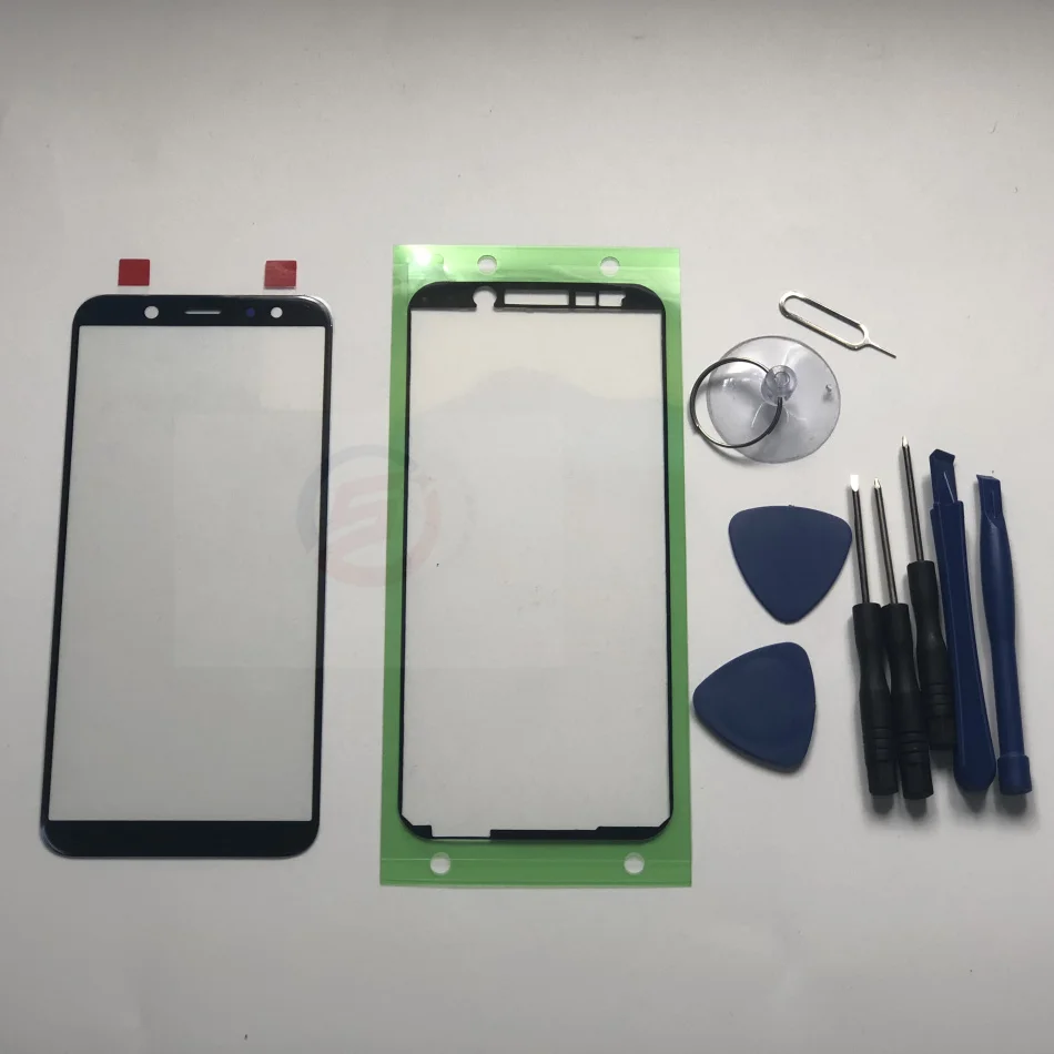 Переднее внешнее стекло для ЖК-дисплея сменный сенсорный экран Samsung Galaxy A6 2018 A600 LCD